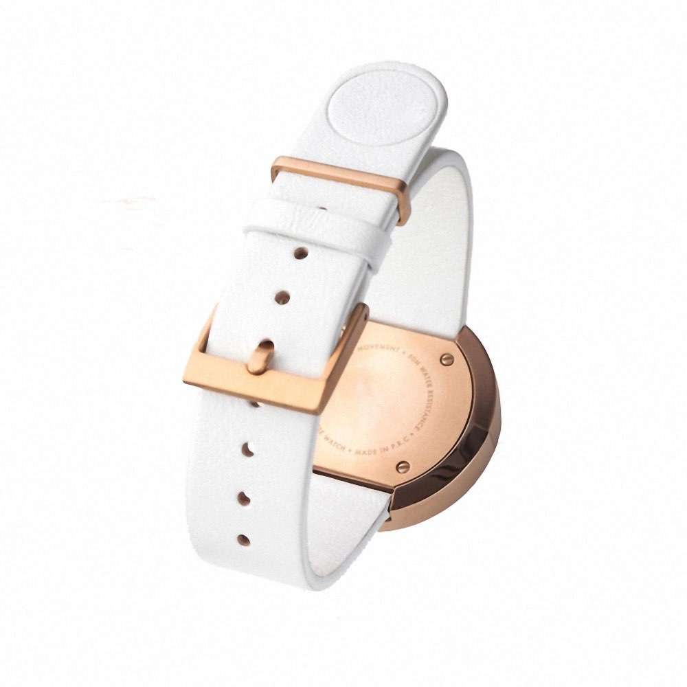 White and Gold Watch Mens