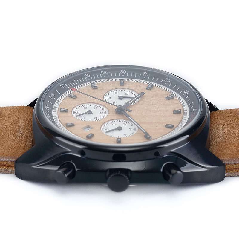 Chronograph Wooden Watches CM-8005 Customize Watches Factory