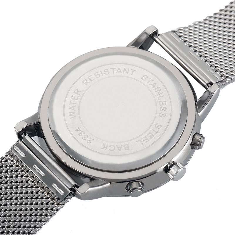 Chronograph Watch Mesh Strap CM-8020 Customize Watch Top One Watch Manufacturer of Chronograph China