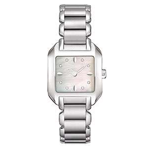 GF-7076 Elegant Women Watch 3ATM Waterproof Little Square Watches Top Quality Whole Stainless Steel Watch