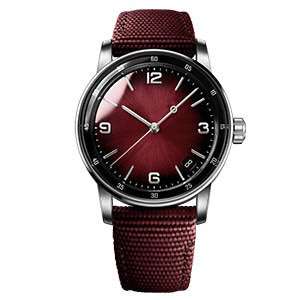 GM-1131 Business Style Mans Red Watch Red Dial With Nylon Band Watch For Man 5ATM Waterproof