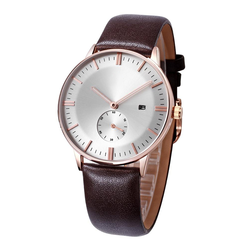 Classic leather watch