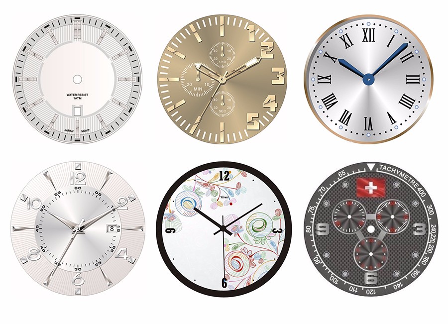 Custom watch dial