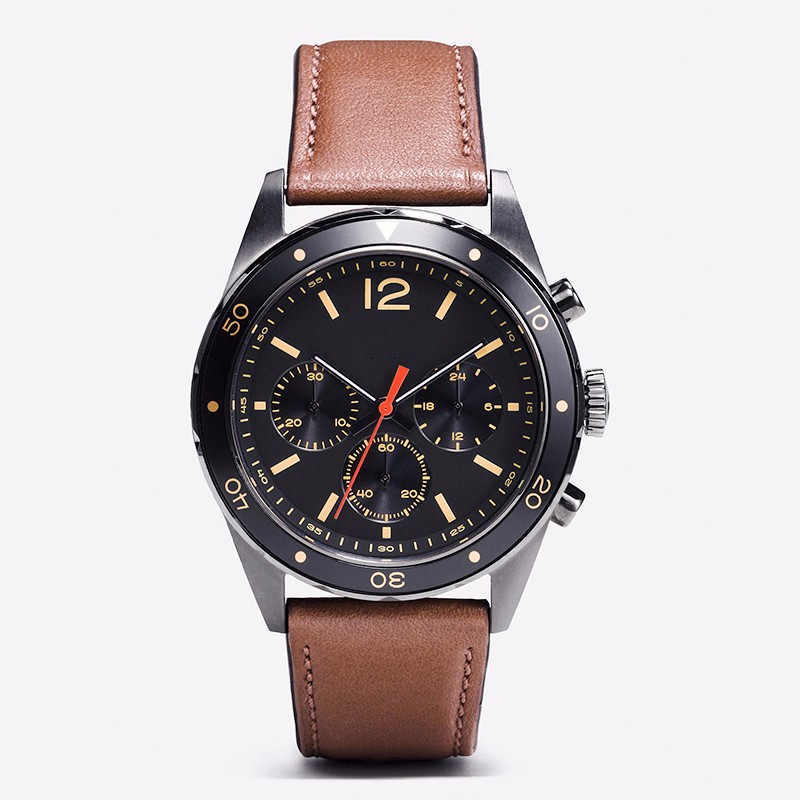 Men Watch Leather