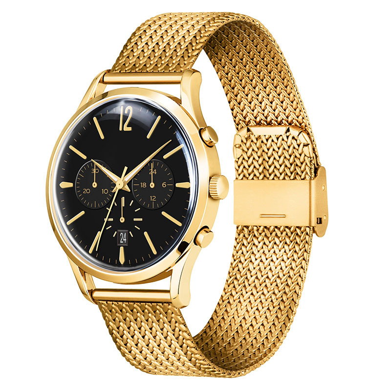 Black Gold Watch Mens