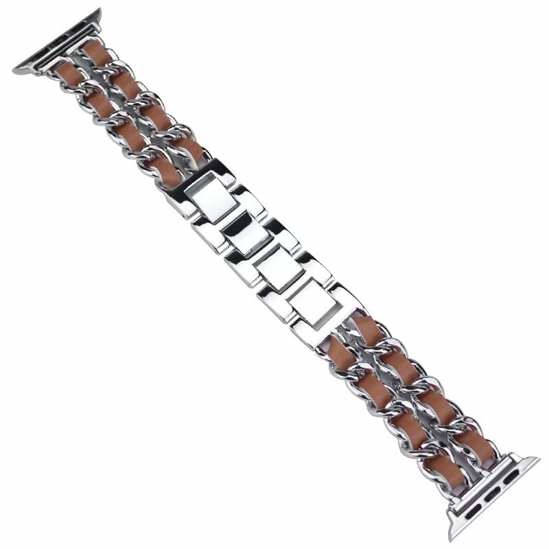 Metal Linked Apple Watch Band