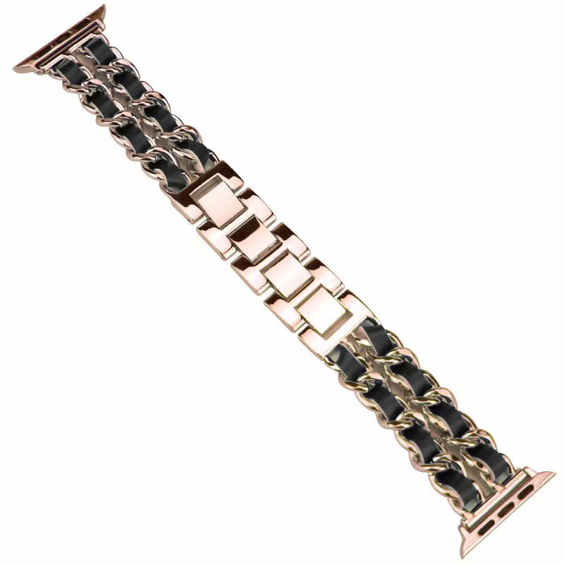 Metal Linked Apple Watch Band