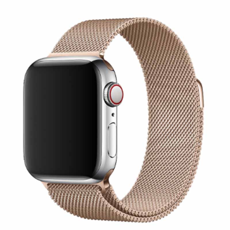 Apple watch mesh metal loop band