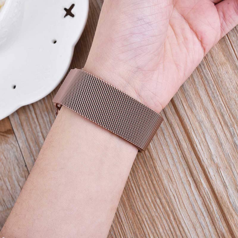 Apple watch mesh metal loop band