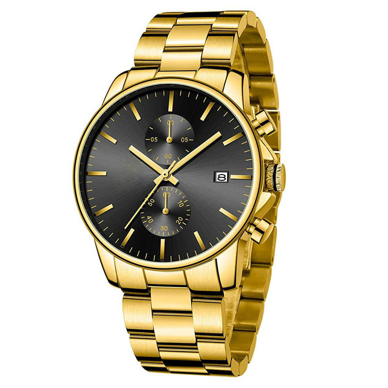 Stainless Steel Case Band Watch