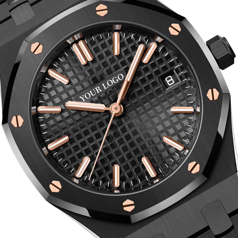 Elegant Stainless Steel Men Watch