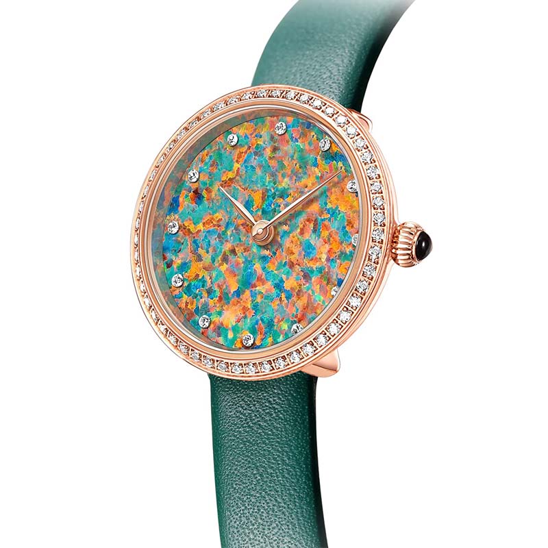Diamond Bezel Ladies Wrist Watch