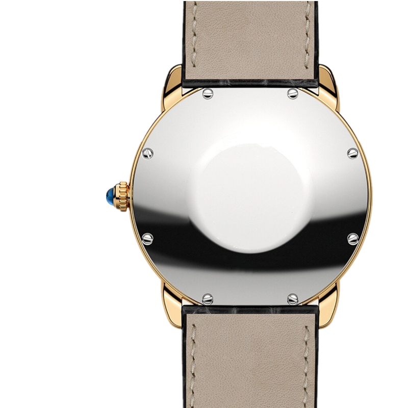 GM-8034 Men Watches Stainless Steel Case Leather Strap High Quality Business Watch  China Custom Watch Brand Factory