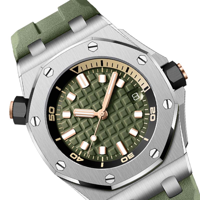 Rubber Band Mans Watch Rubber Band Mans Watch