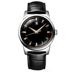 GM-8073 Classic Style Wrist Watch For Man 3-hands With Date Window Mens Watch Good Quality Quartz Watch