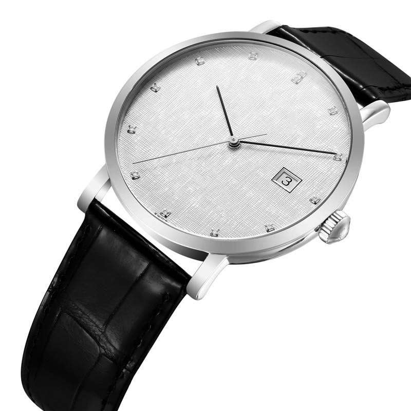 GM-1145 Simple Style Texture Dial Automatic Watch 5ATM Waterproof Hot Sale Mens Wrist Watch