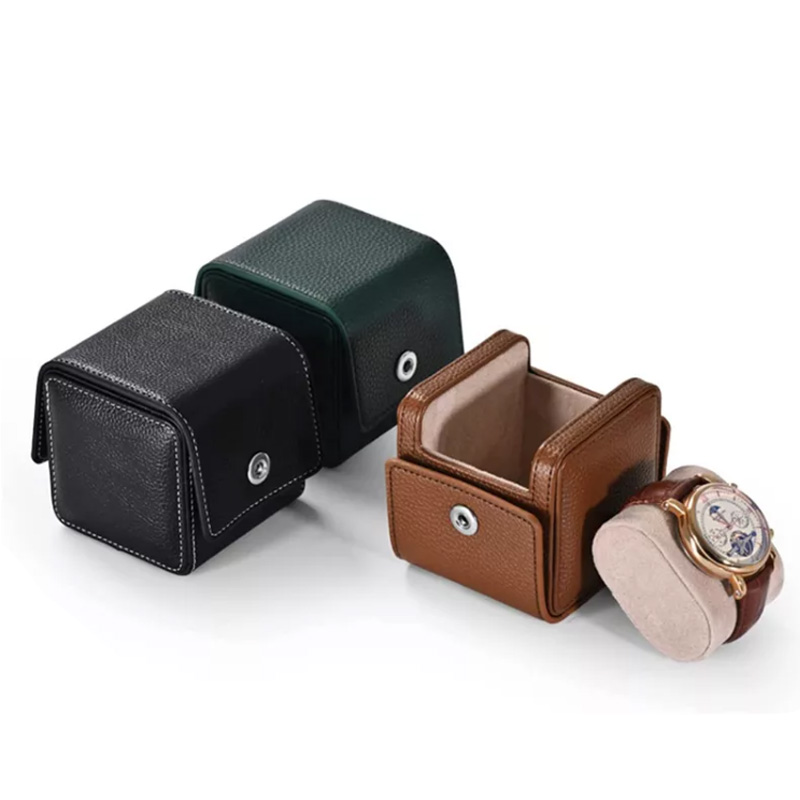 G11 Leather Square Watch Box