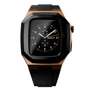 Apple Watch Case Stainless Steel With Rubber Band Top Watch Manufacturers