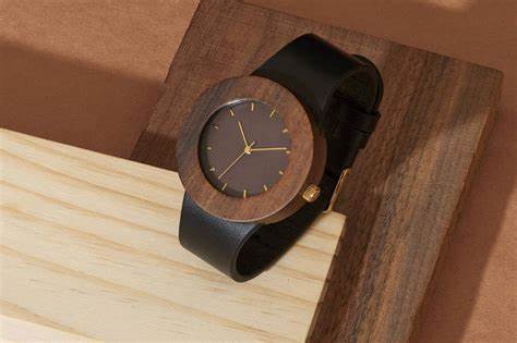 Customized wooden watches exude elegance
