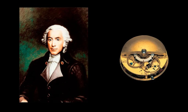 Who invented the world's first automatic mechanical watch?
