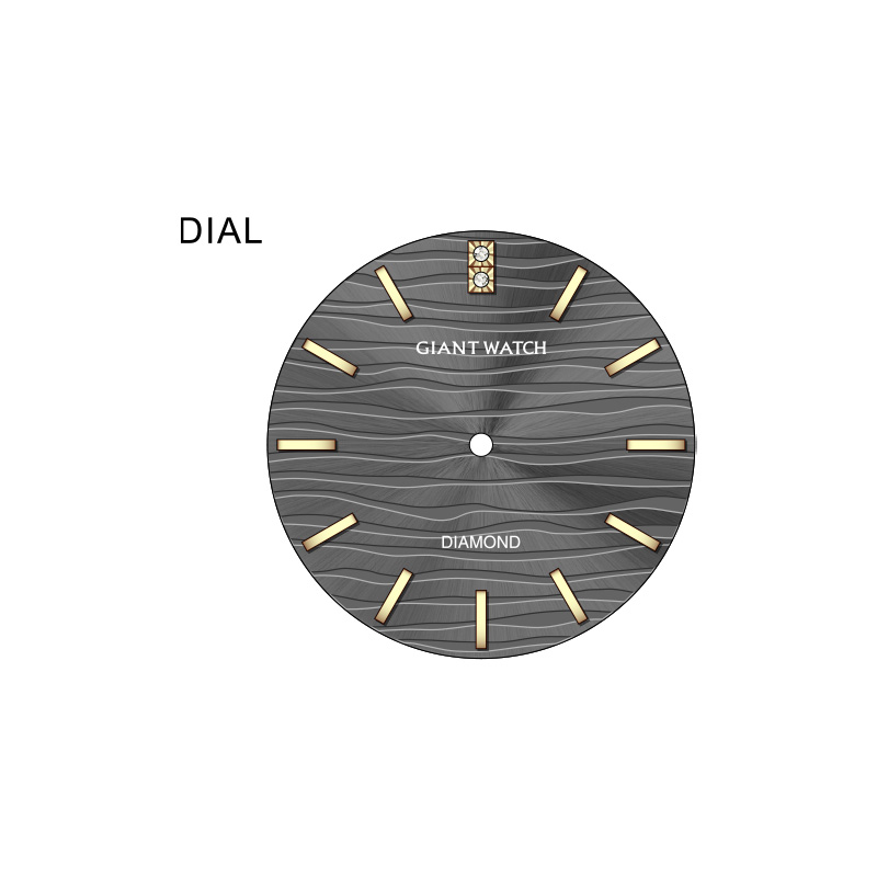 GM-2424 All Men's Watch Ceramic Watch Japanese Quartz Mechanical Movement Watch Fashion Business Watch Waterproof OEM ODM