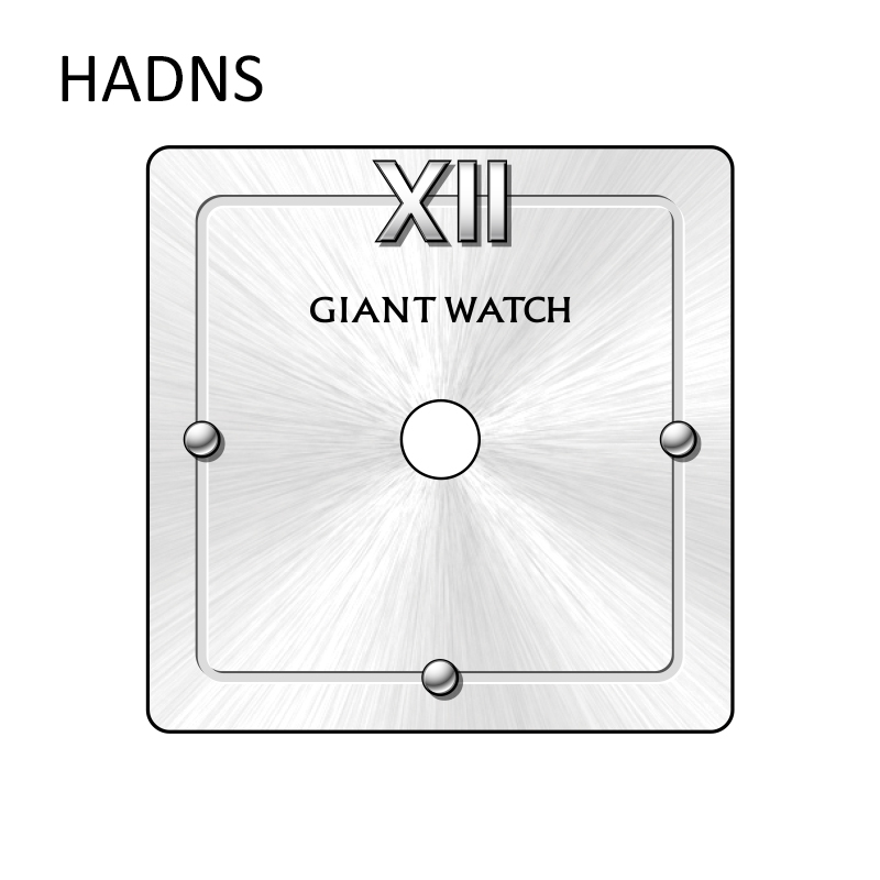 GM-S01 Affordable Women’s Quartz Watch with Square Design, Hard Mineral Glass, 3ATM Water Resistant, Japan Movement