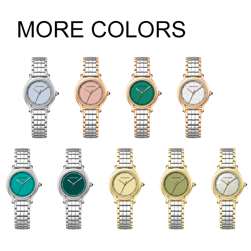 GM-S04 Women’s 3ATM Waterproof Watch Lattice Design Watch Strap Minimalist Style Watch