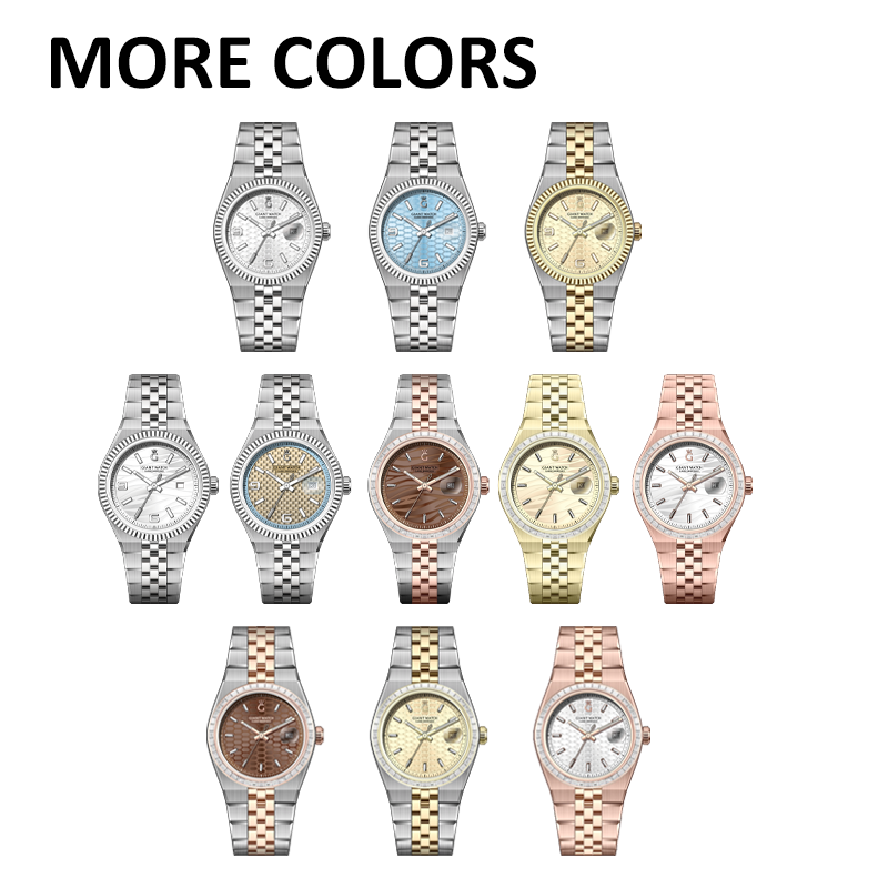 S07 Japanese Automatic Watches 2025 Men 40mm Silver Women 36mm Rose Gold Multi-Design Dials Stainless Steel