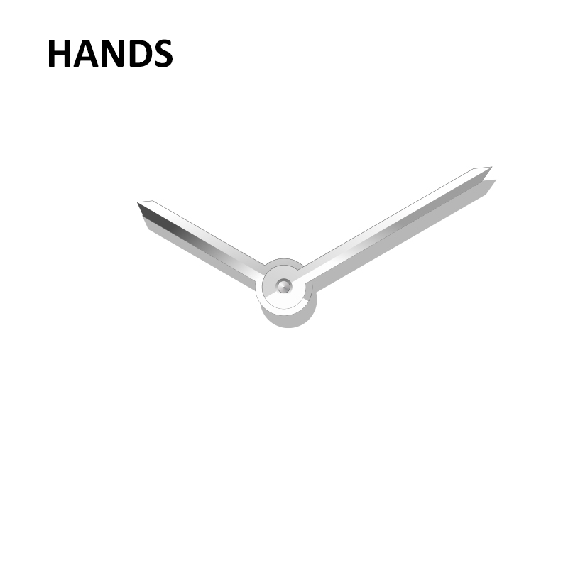 S12 Contemporary Men's Watch - Textured Corrosion Dial, PC20 Quartz, Solid Steel Band, Mineral w/Sapphire Coating