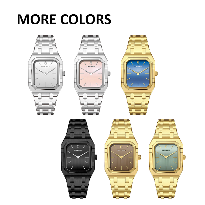 S12 Contemporary Men's Watch - Textured Corrosion Dial, PC20 Quartz, Solid Steel Band, Mineral w/Sapphire Coating