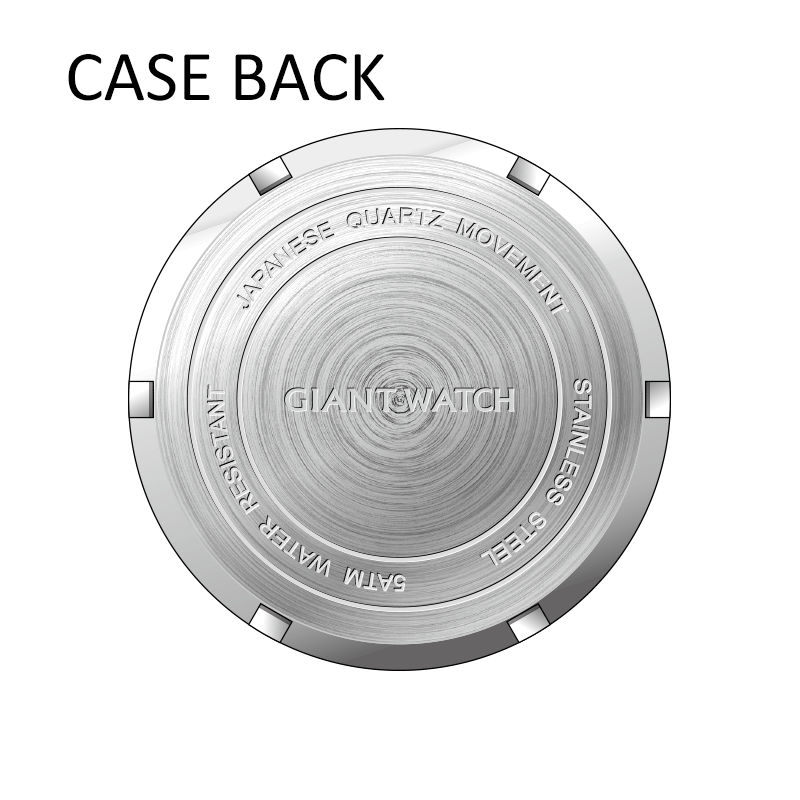 OEM Mens Watch S16 Customizable 42mm Stainless Steel Case Miyota Movement Watches