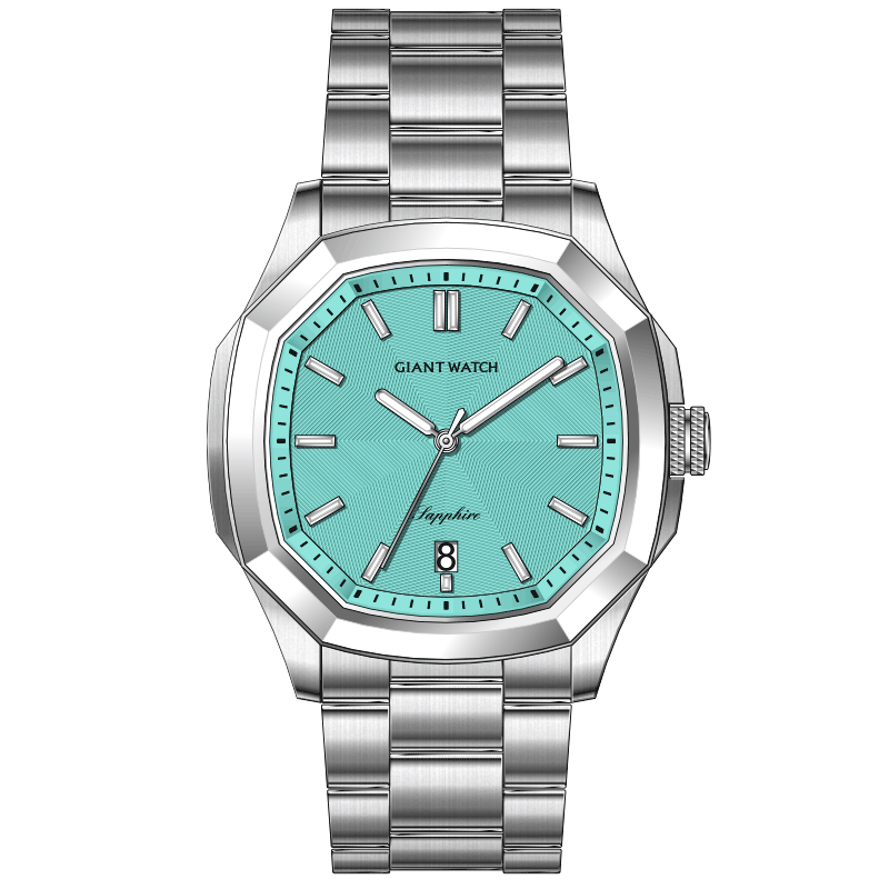 OEM Mens Watch S16 Customizable 42mm Stainless Steel Case Miyota Movement Watches