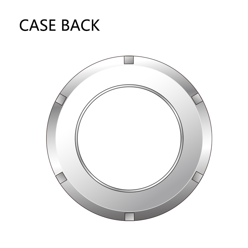 Minimalist 39mm Jump Hour Watch For Men Stainless Steel Silicone Strap 3ATM Waterproof Automatic Watch