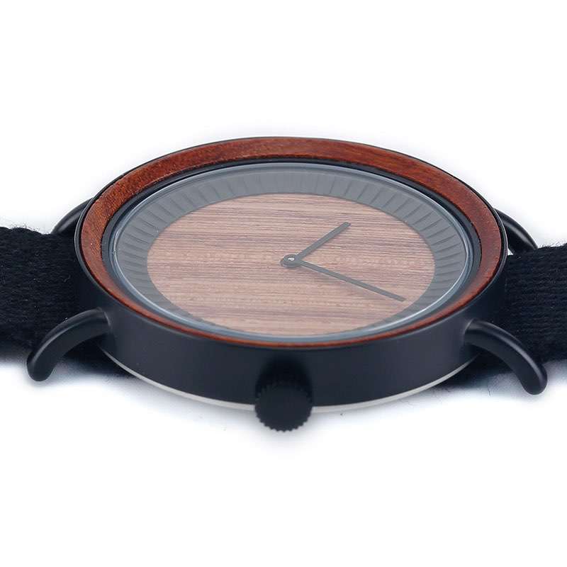 Steel+ Wooden Watches GM-7015 Customize Watches For Quality Brand Company