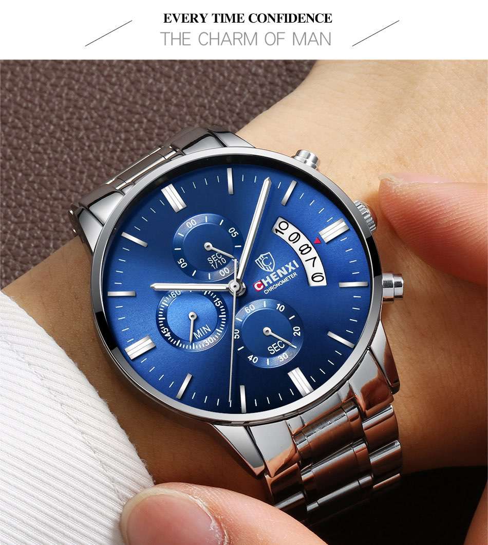 Chronograph Watch For Men CM-8030 Customize Watch Top One Watch Manufacturer In China