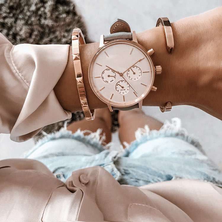 GF-10002 Fashion Watches For Women Custom Your LOGO Wrist Watch Suppliers