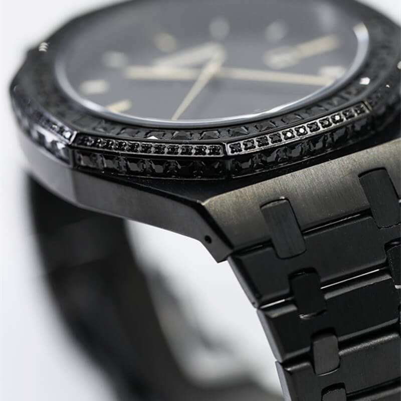 GM-9018 Iced watch Luxury Simplicity​ for men custom logo