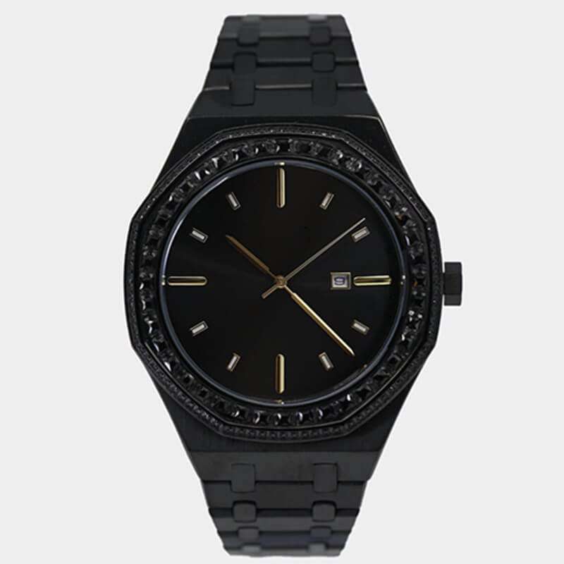 GM-9018 Iced watch Luxury Simplicity​ for men custom logo