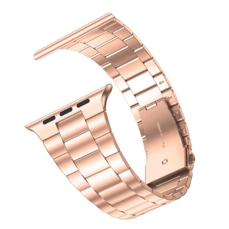 Hot Sale Solid Stainless Steel Apple Watch Metal Strap Replacement Bracelet For iWatch Series