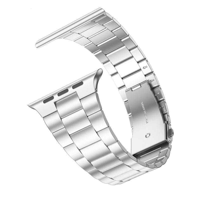 Hot Sale Solid Stainless Steel Apple Watch Metal Strap Replacement Bracelet For iWatch Series