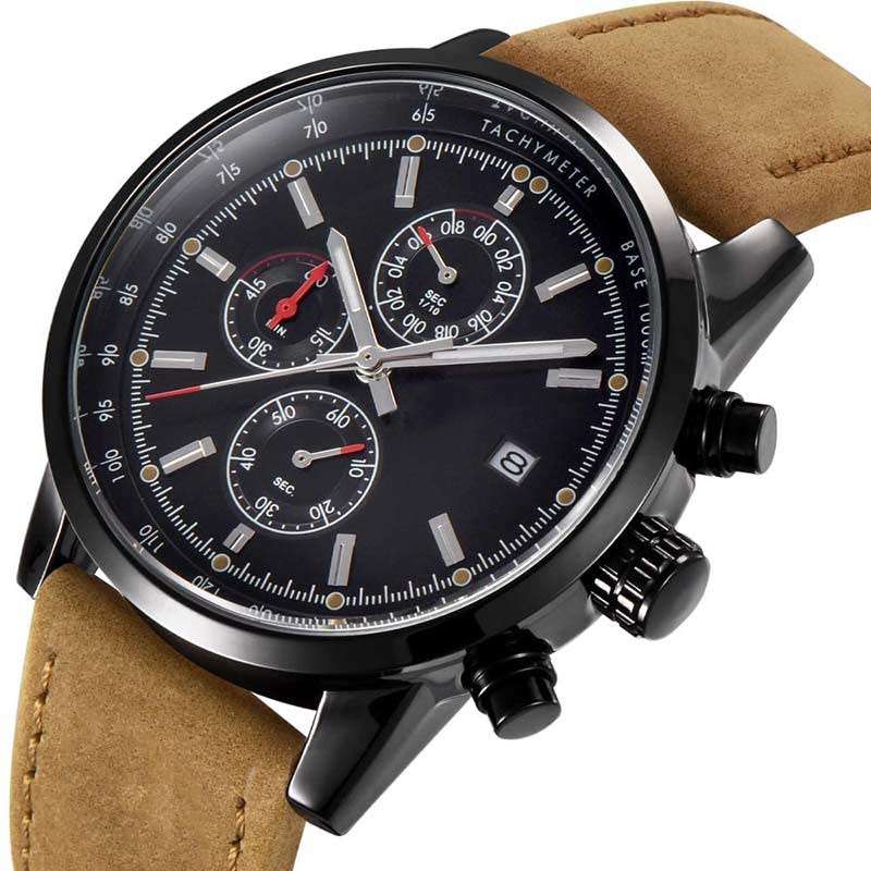 CM-8033 Chronograph Watches For Men Custom Chronograph Watch Manufacturer of China