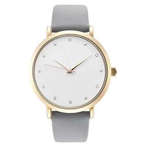 Diamond Hour Mark With Stainless Steel Case Factory Direct Fashion Watch GF-7021