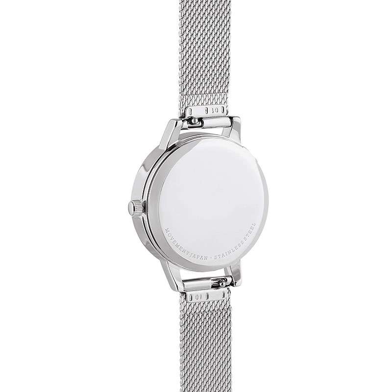 GF-7025 Colorful Dial Ladies Trending Watches With Stainless Steel Mesh Strap