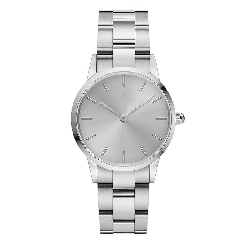 GF-7043 Stainless Steel Sliver Color Cool Watch For Ladies Fashion Watch Manufacturers In China