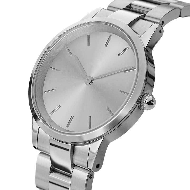  Stainless Steel Sliver Color Cool Watch For Ladies Fashion Watch Manufacturers In China GF-7043