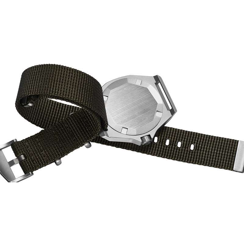 GM-8012 316L Stainless Steel Nylon Band Watch Boy Fashion Hand Watch Custom Mens Watches