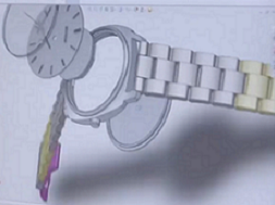 Custom made stainless steel mens' watch factory