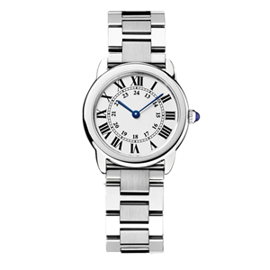 GF-7066 Woman Watch Stainless Steel Case Strap Round Watch Waterproof High Quality Watch China Watch Factory Wholesale Price Customize Your Brand Watch