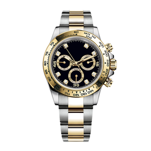 GM-8058 Fashion Watch Fashion Men's High Quality Chronograph Black Gold Luxury Style China Custom Watch Factory