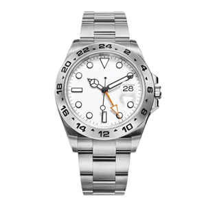 GM-8060 Stainless Steel Watch Men's Waterproof Watch Stainless Steel Round Case Simple Style High Quality Watch Customize Your Brand Watch Maker